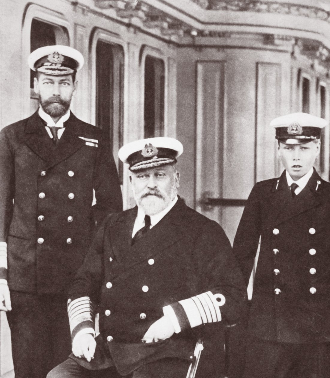 Kuningas Edward VII, laivaston amiraali tekijältä English Photographer