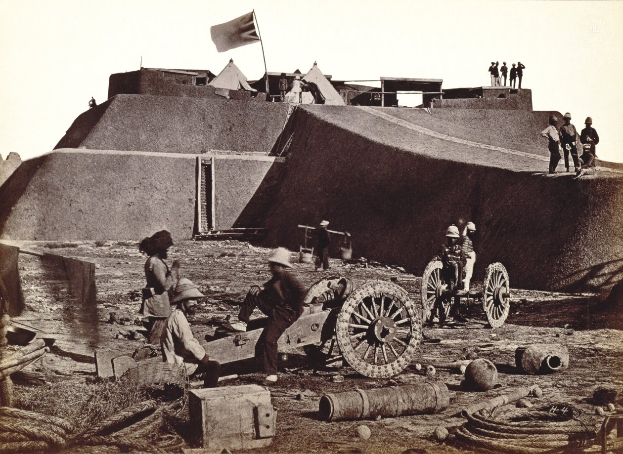 Pehlangin linnoitus, 1860 (albumin hopeaprintti) tekijältä English Photographer