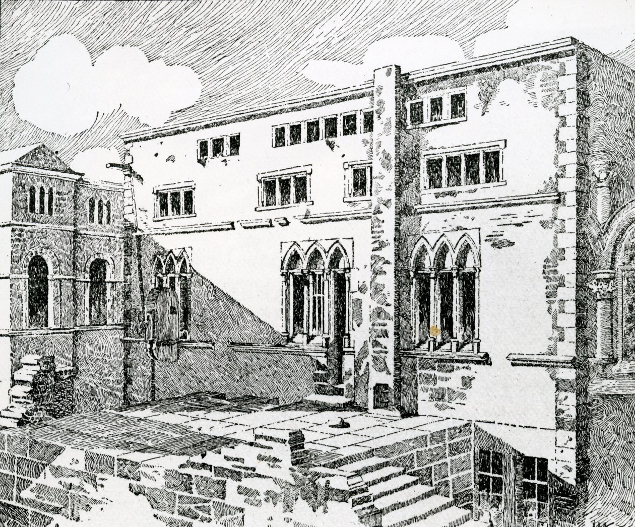 Muinainen synagoga Metzissä tekijältä English School