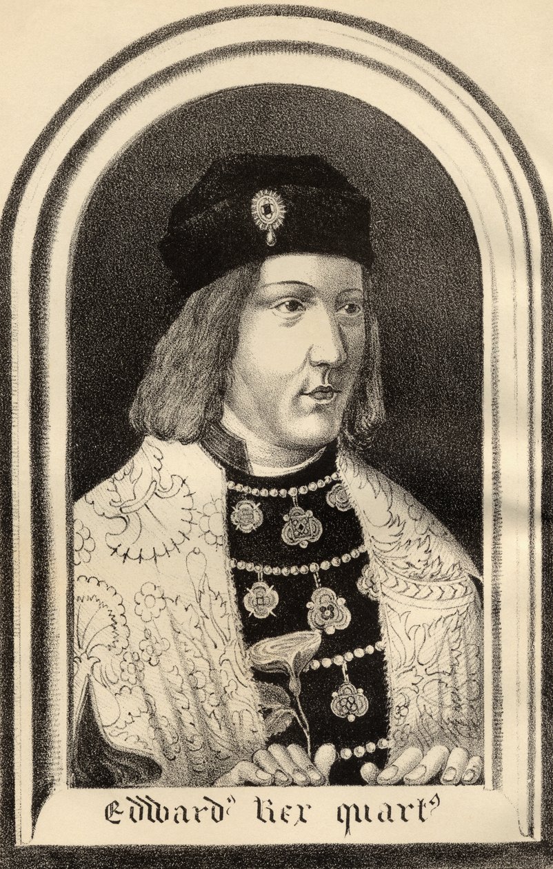 Edward IV (1442-83) tekijältä English School