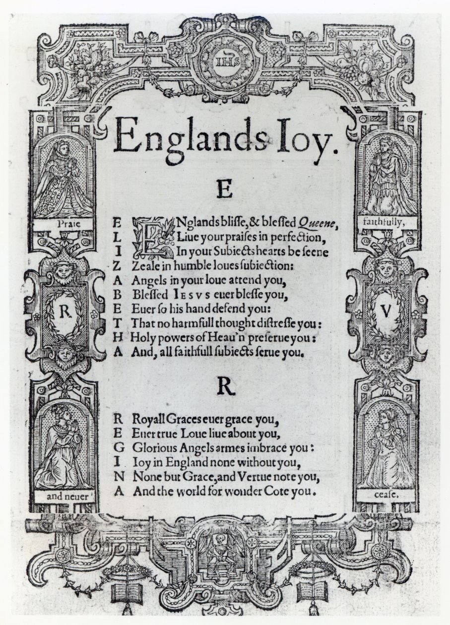 Englannin ilo, Richard Vennar, noin 1602. tekijältä English School