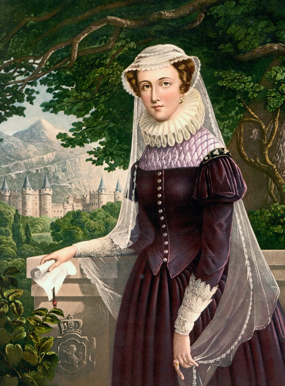 Mary Queen of Scots, 1800-luvun printin jälkeen tekijältä English School