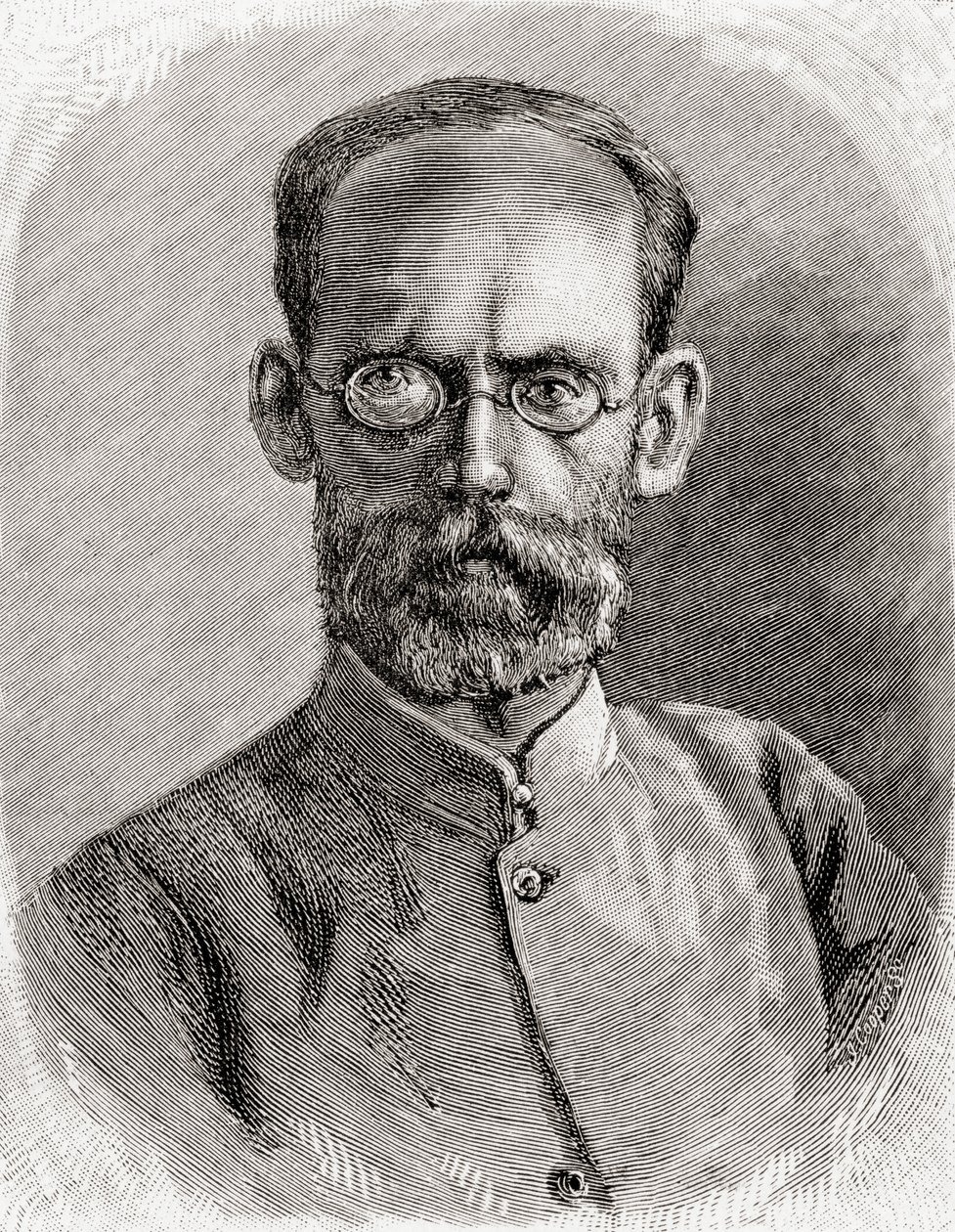 Mehmet Emin Pasha, 1890 (puukaiverrus) tekijältä English School