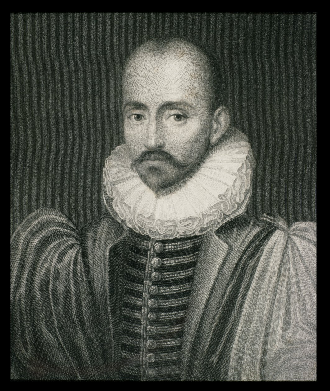 Michel Eyquem de Montaigne (1533-92) Muotokuvagalleriasta, julkaistu 1833 tekijältä English School