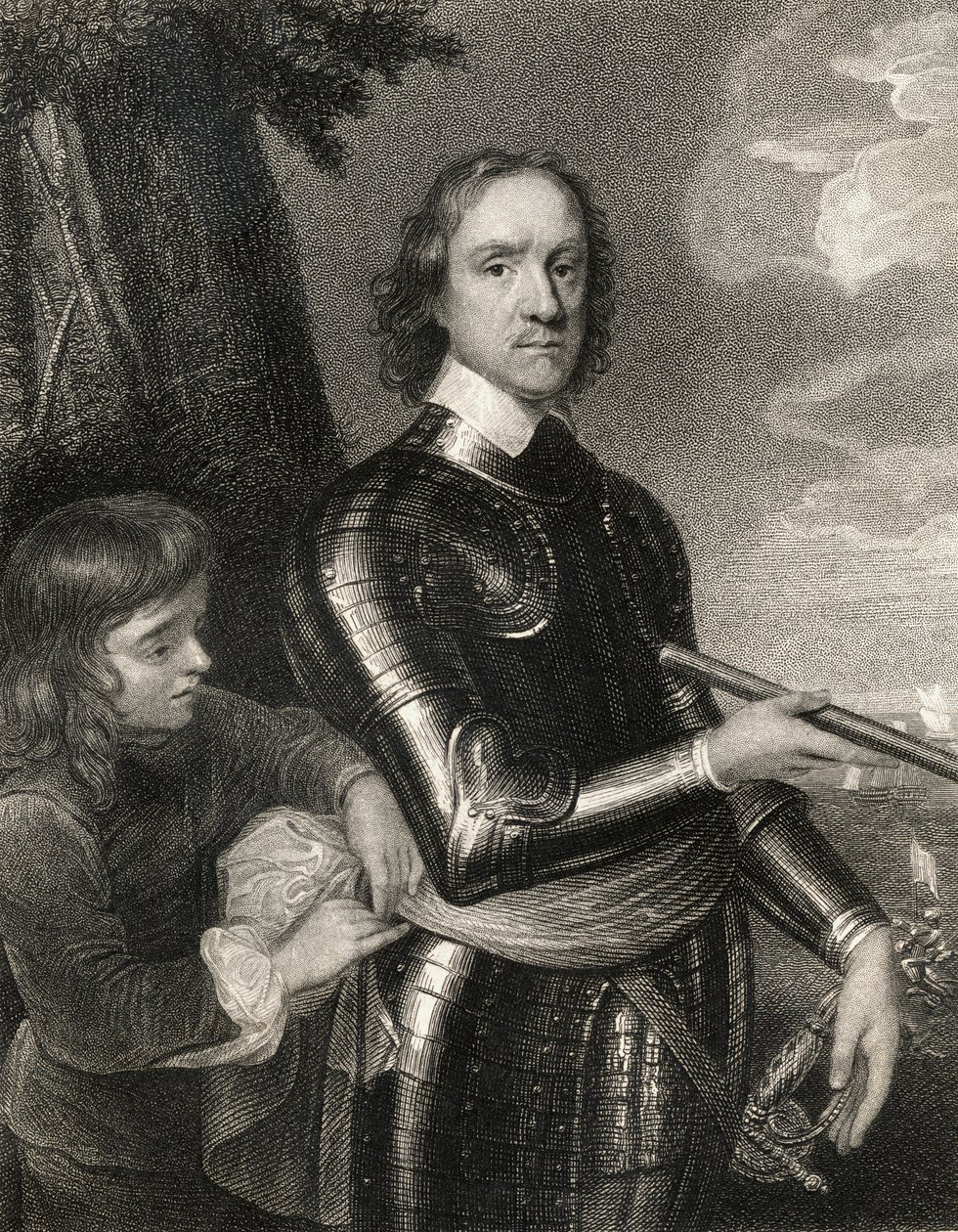 Oliver Cromwell (1599-1658) tekijältä English School