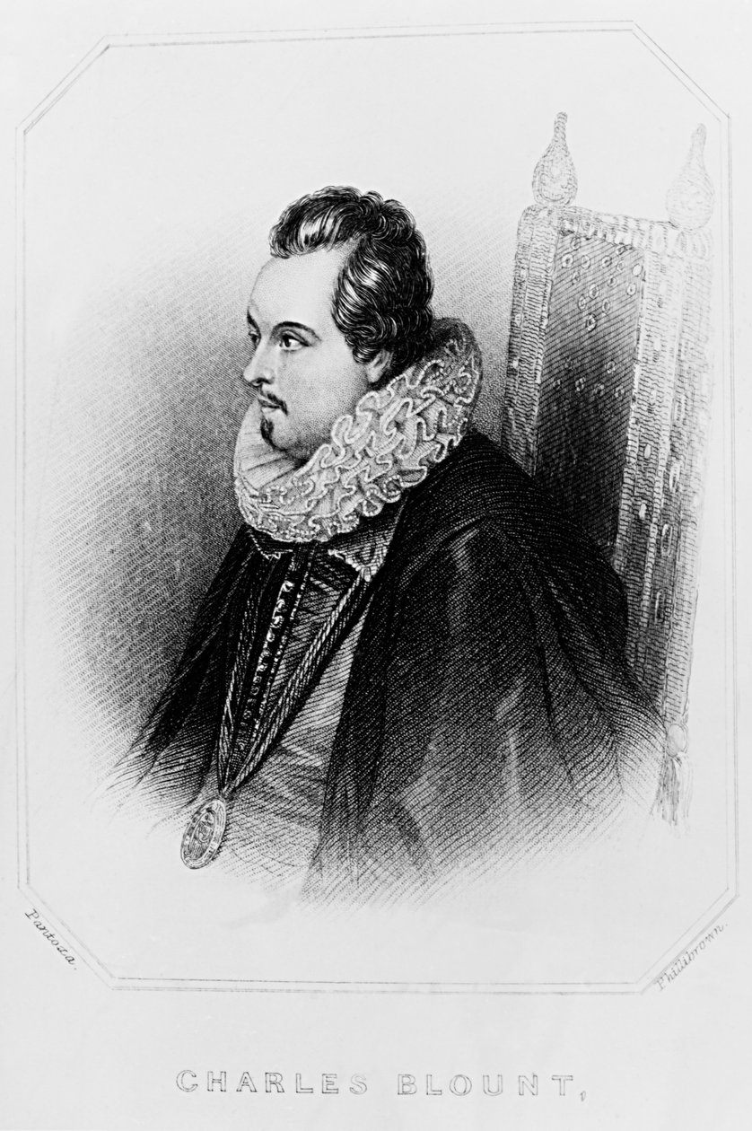 Muotokuva Charles Blountista (noin 1562-1606), Devonshiren kahdeksannesta jaarlista, teoksesta 