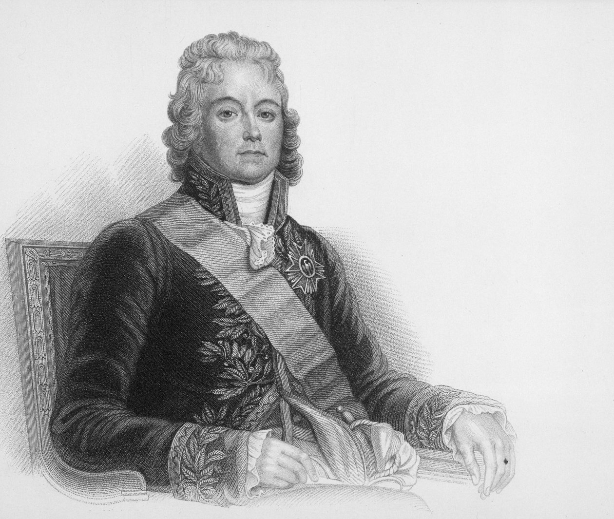 Prinssi de Beneventin (1754-1838) Charles-Maurice de Talleyrand-Perigordin muotokuva tekijältä English School