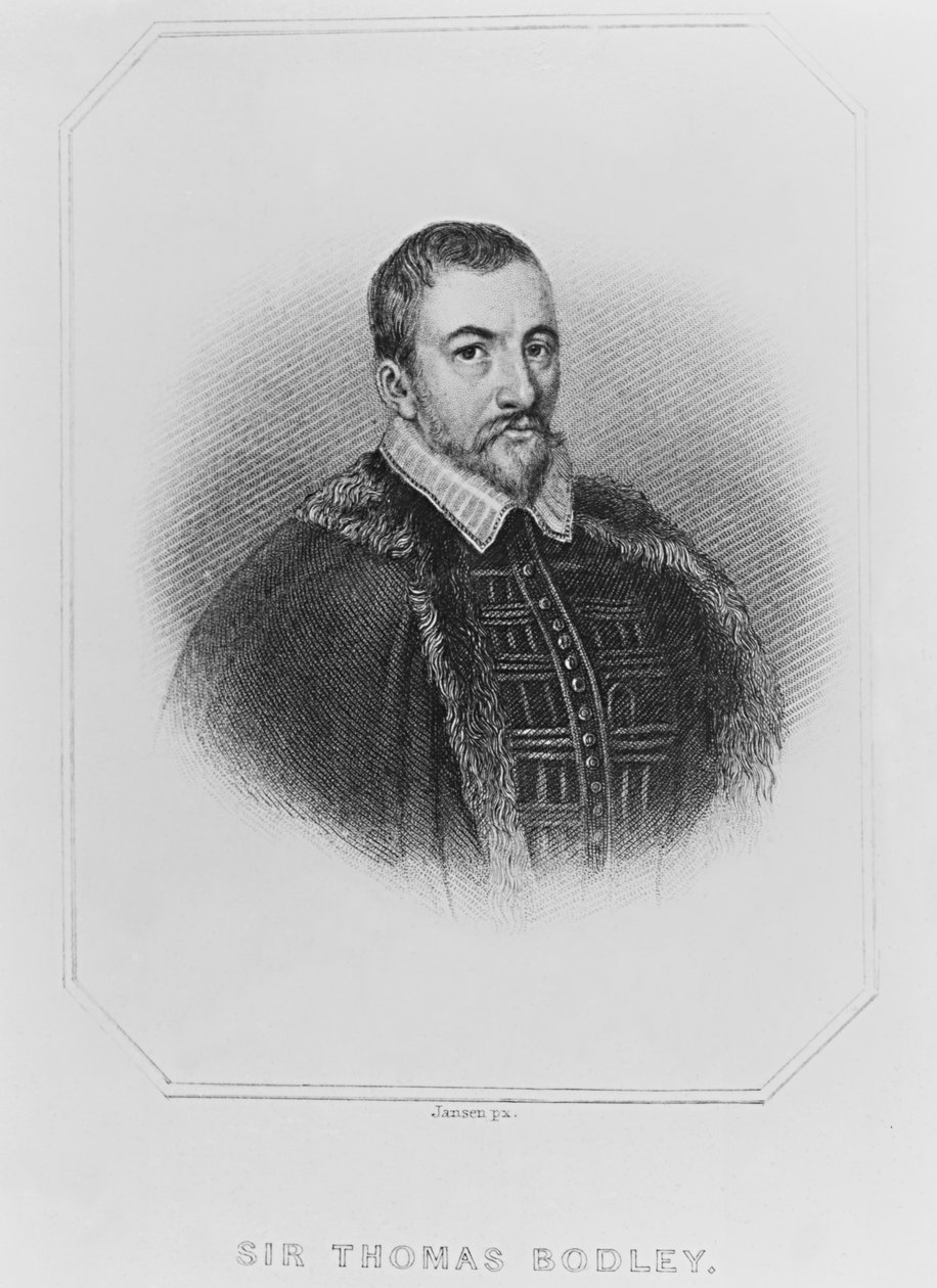 Sir Thomas Bodleyn (1545-1613) muotokuva "Lodge