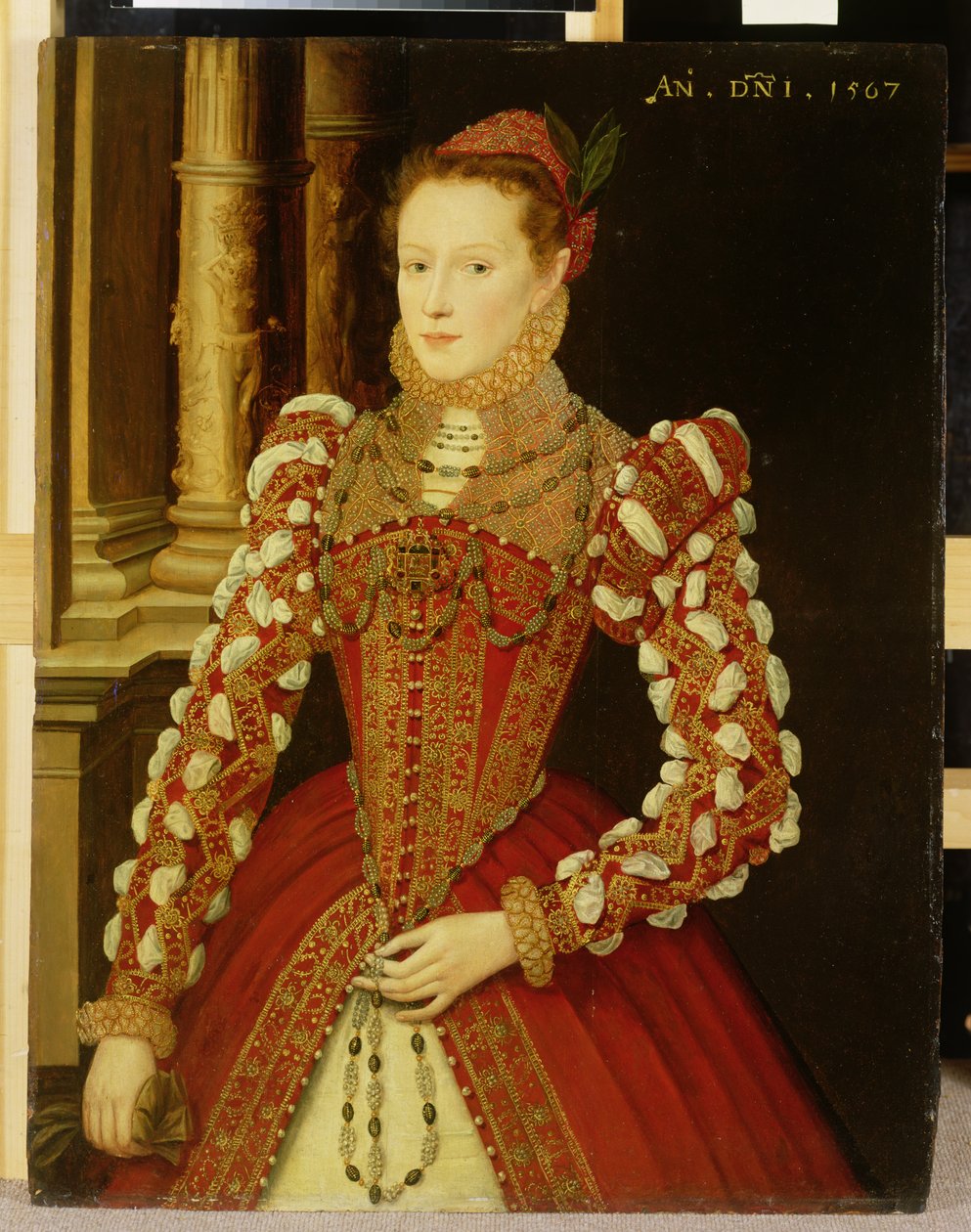Naisen muotokuva, 1567 tekijältä English School