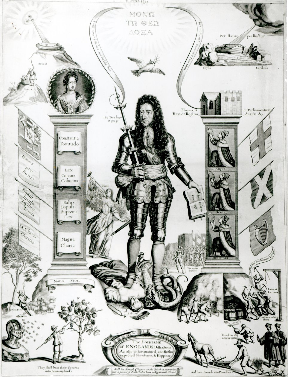 The Emblem of England, lokakuu 1690 tekijältä English School