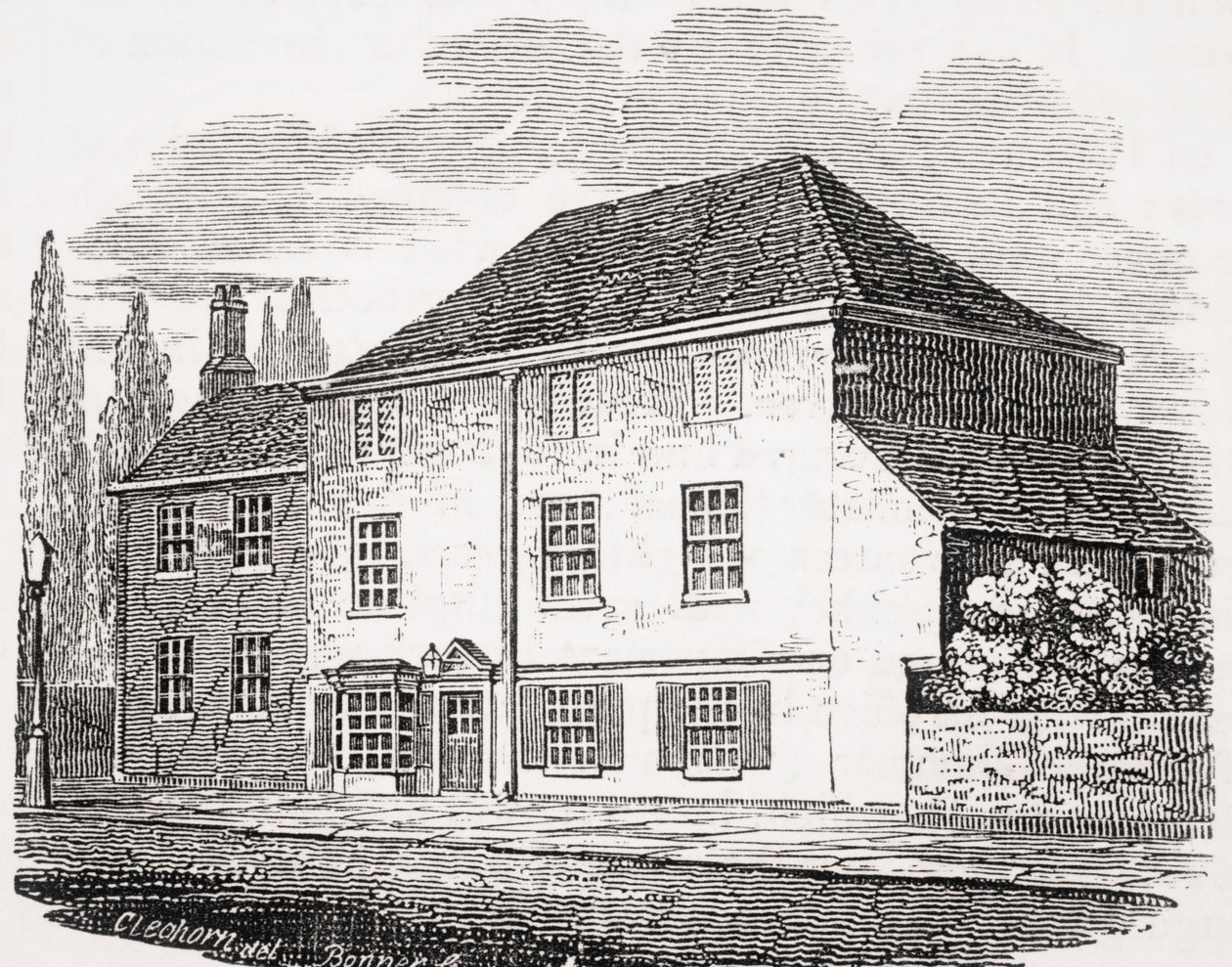 The Pied Bull, Islington, Lord Broughamin ja muiden "Old England