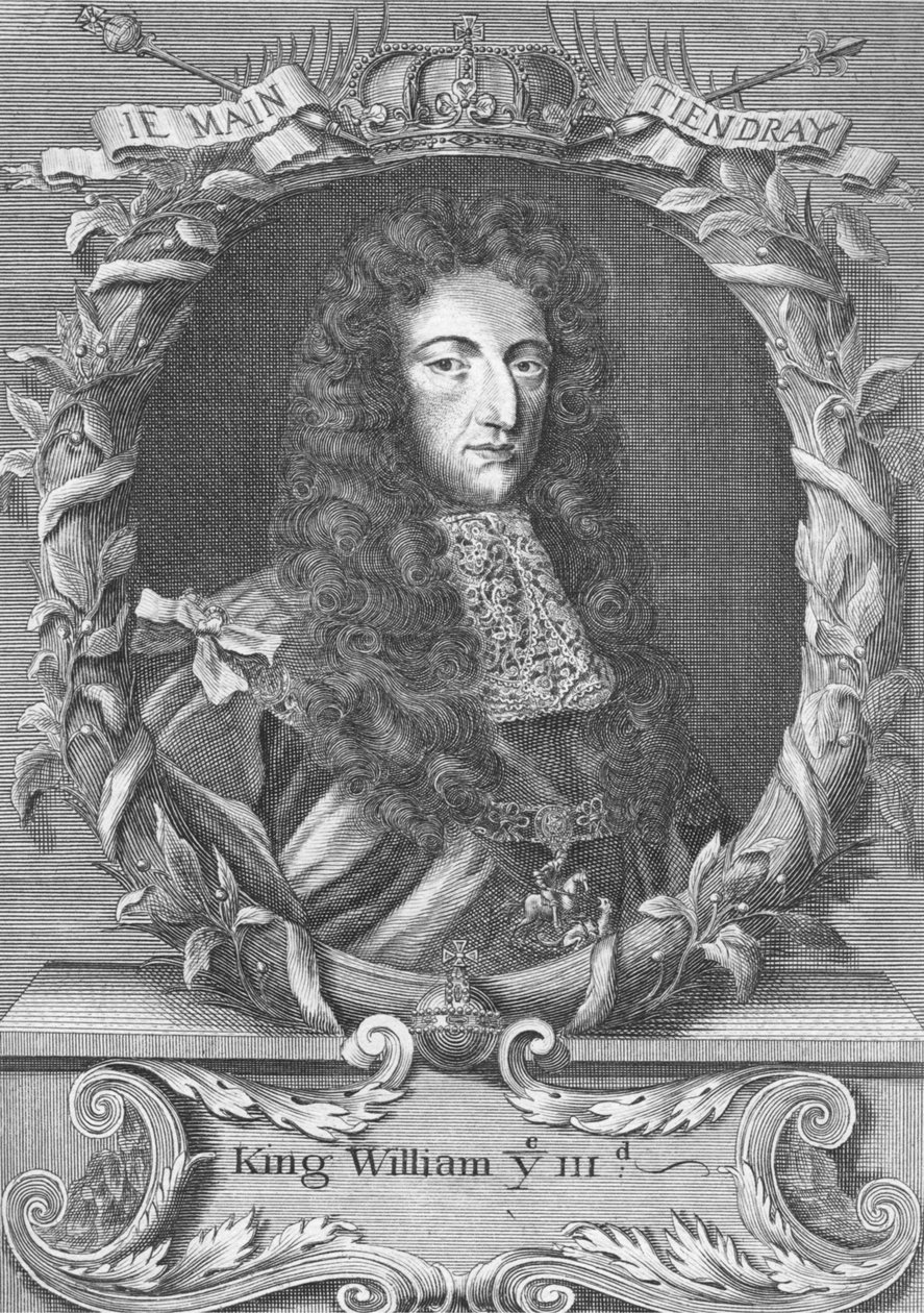 William III (1650-1702) Stadholder ja Englannin kuningas tekijältä English School