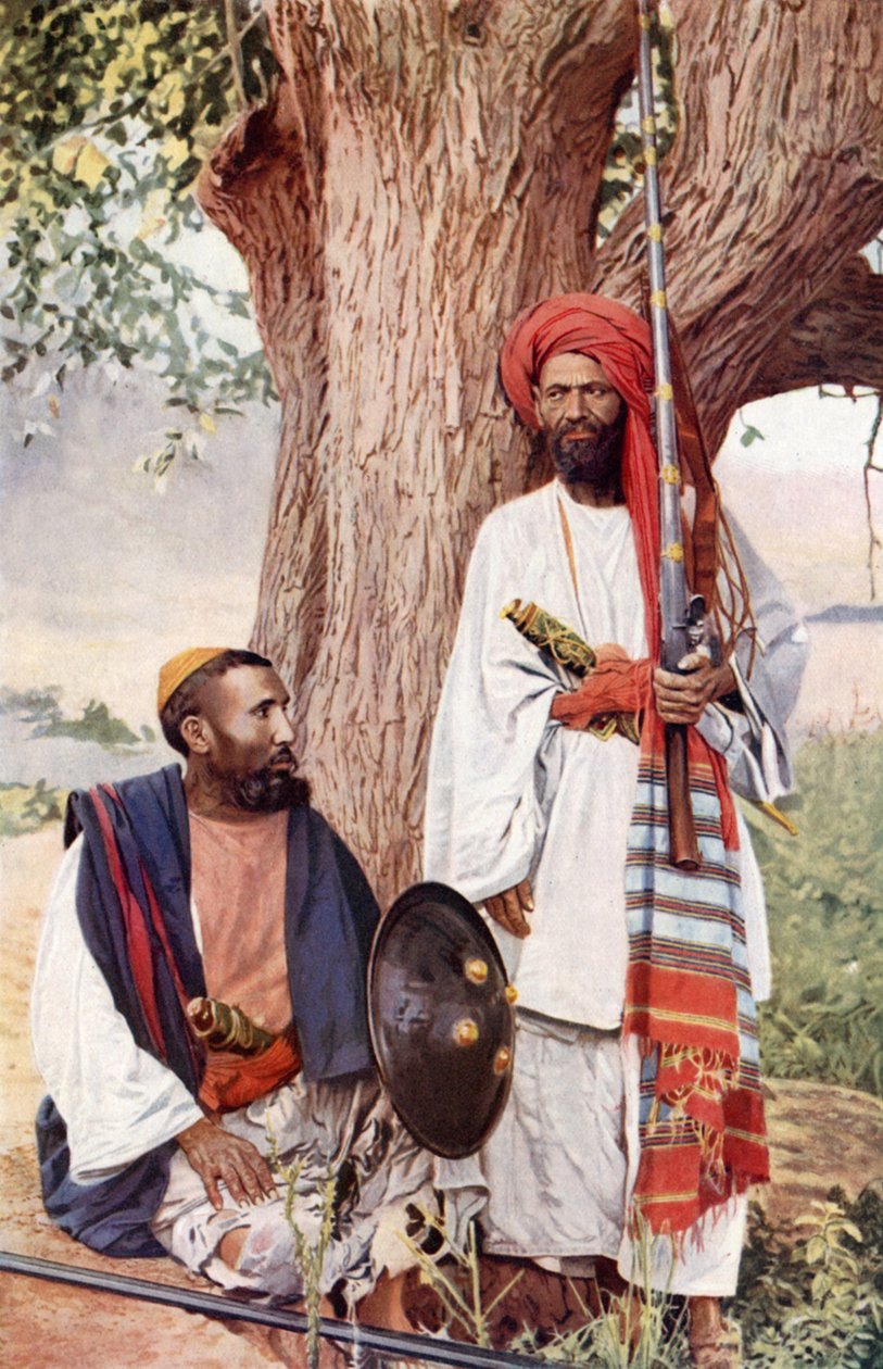 Afridit ja pathan-heimot (värikuva) tekijältä English Photographer
