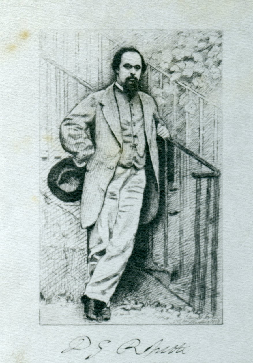 Dante Gabriel Rossetti (1828-82) tekijältä English Photographer