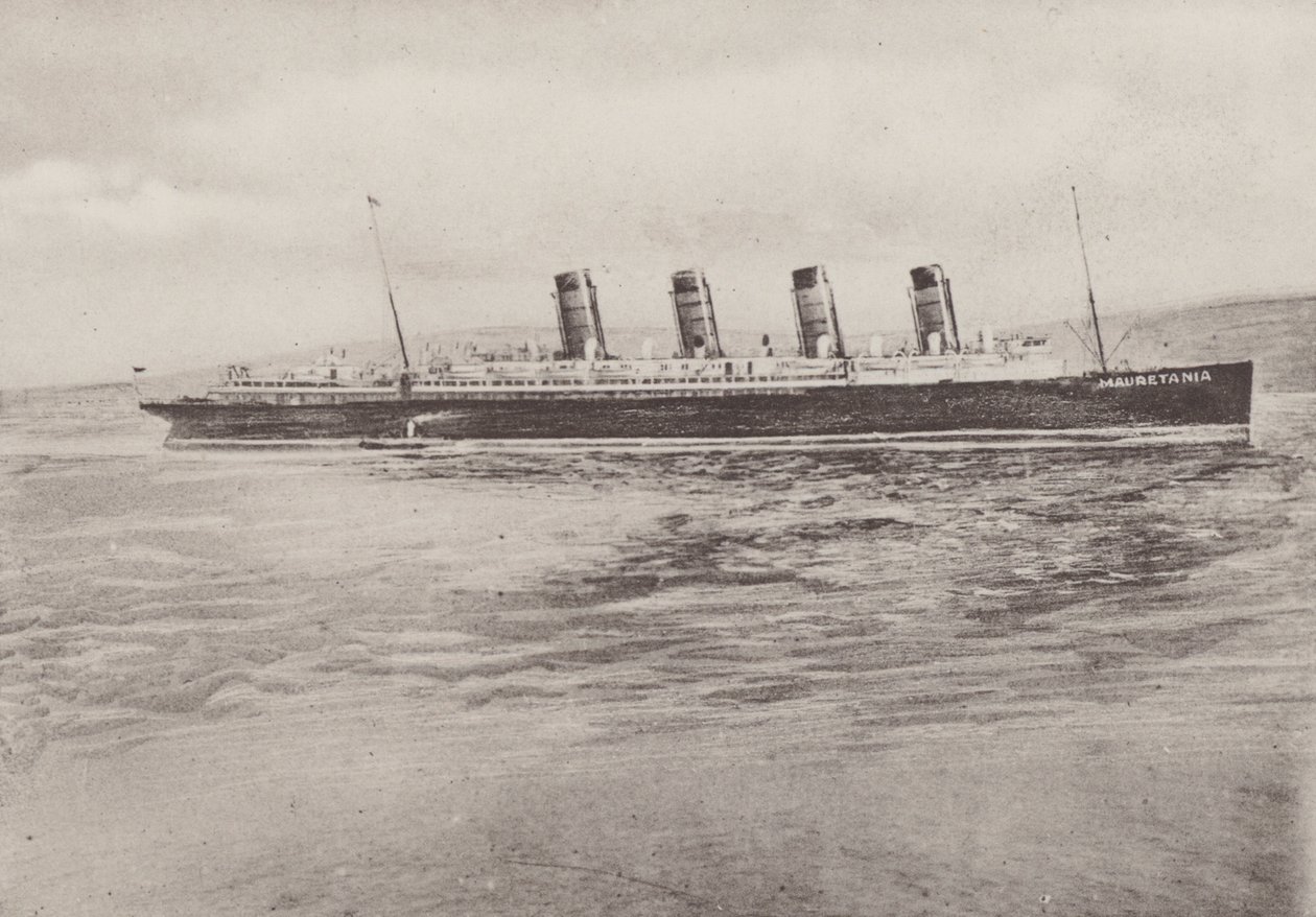 MSS "Mauretania" (m/w kuva) tekijältä English Photographer