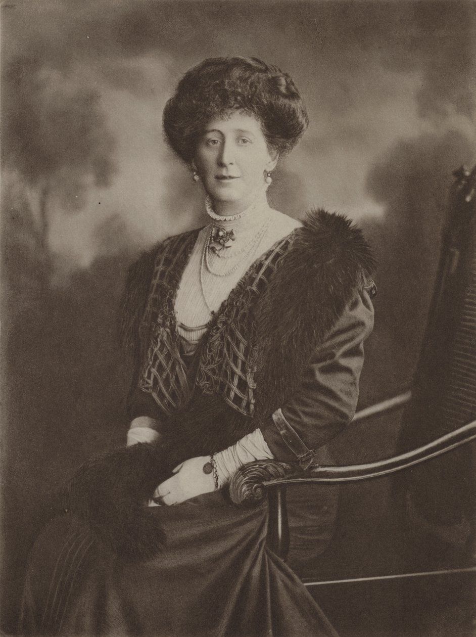 Kunnianarvoisa rouva Eustace Fiennes (s/w-kuva) tekijältä English Photographer