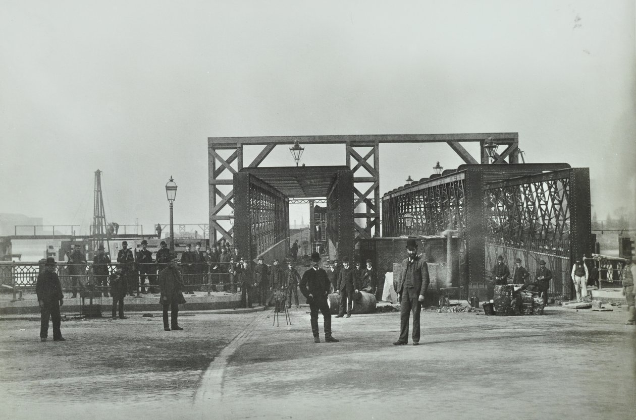 Näkymä Woolwich Ferrylle, 1889 tekijältä English Photographer