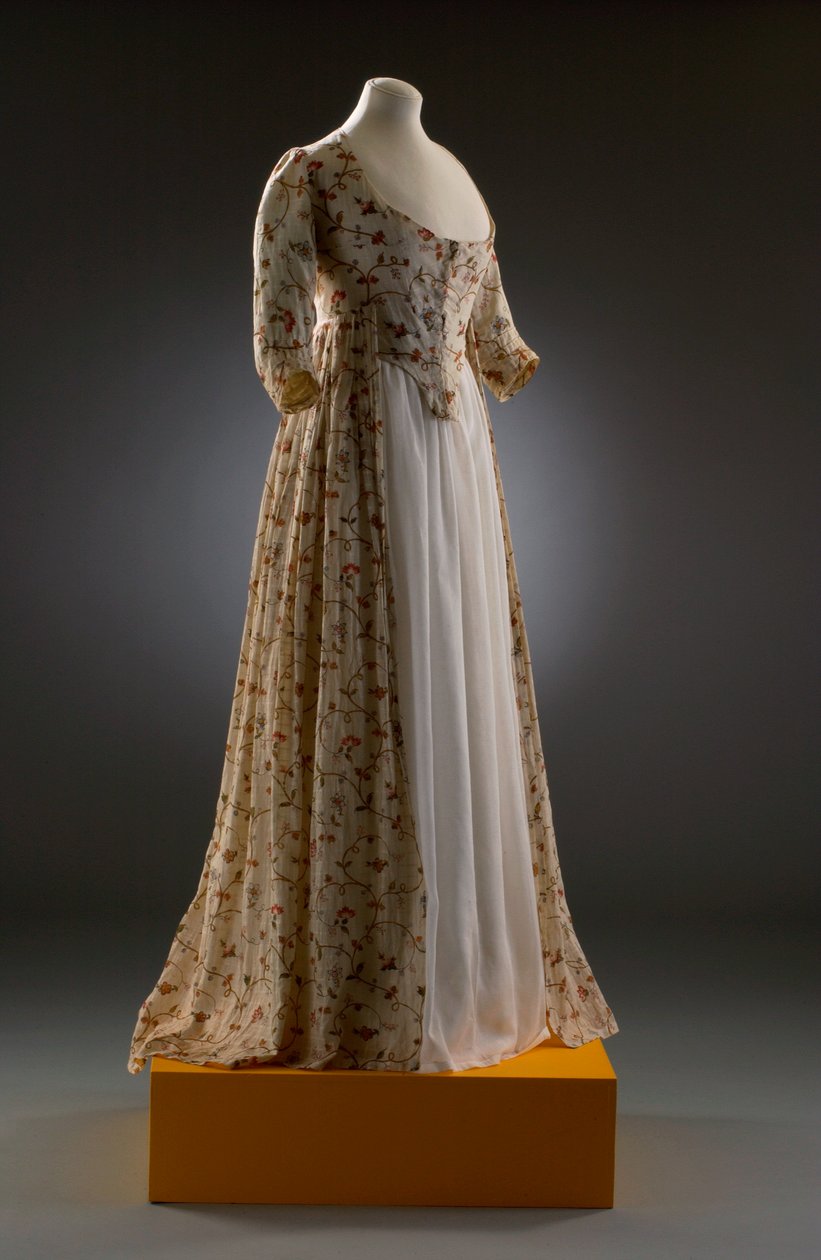 Mekko, 1790 (painettu puuvilla) tekijältä English School