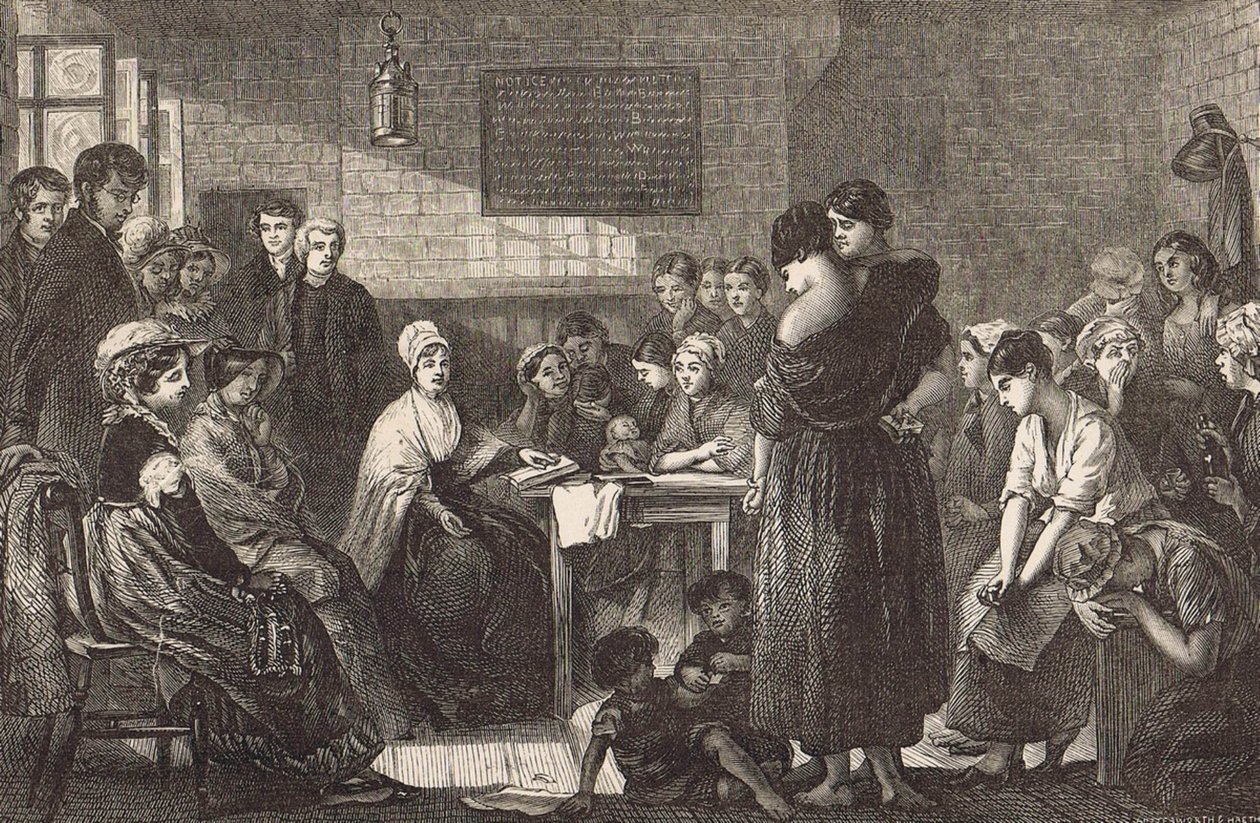 Elizabeth Fry (1780-1845) (kaiverrus) tekijältä English School