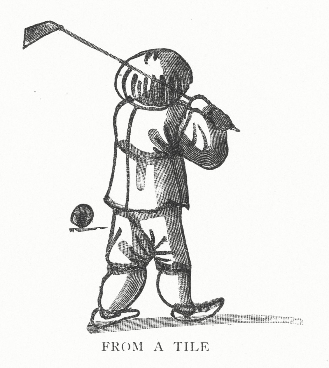 Golf: Laatta (litho) tekijältä English School