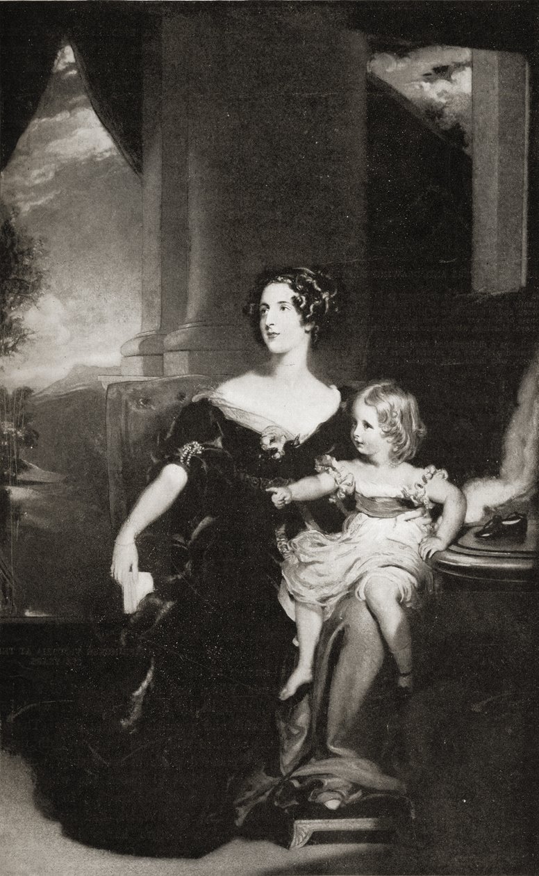 Harriet Sutherlandin herttuatar (1806-68) tekijältä English School