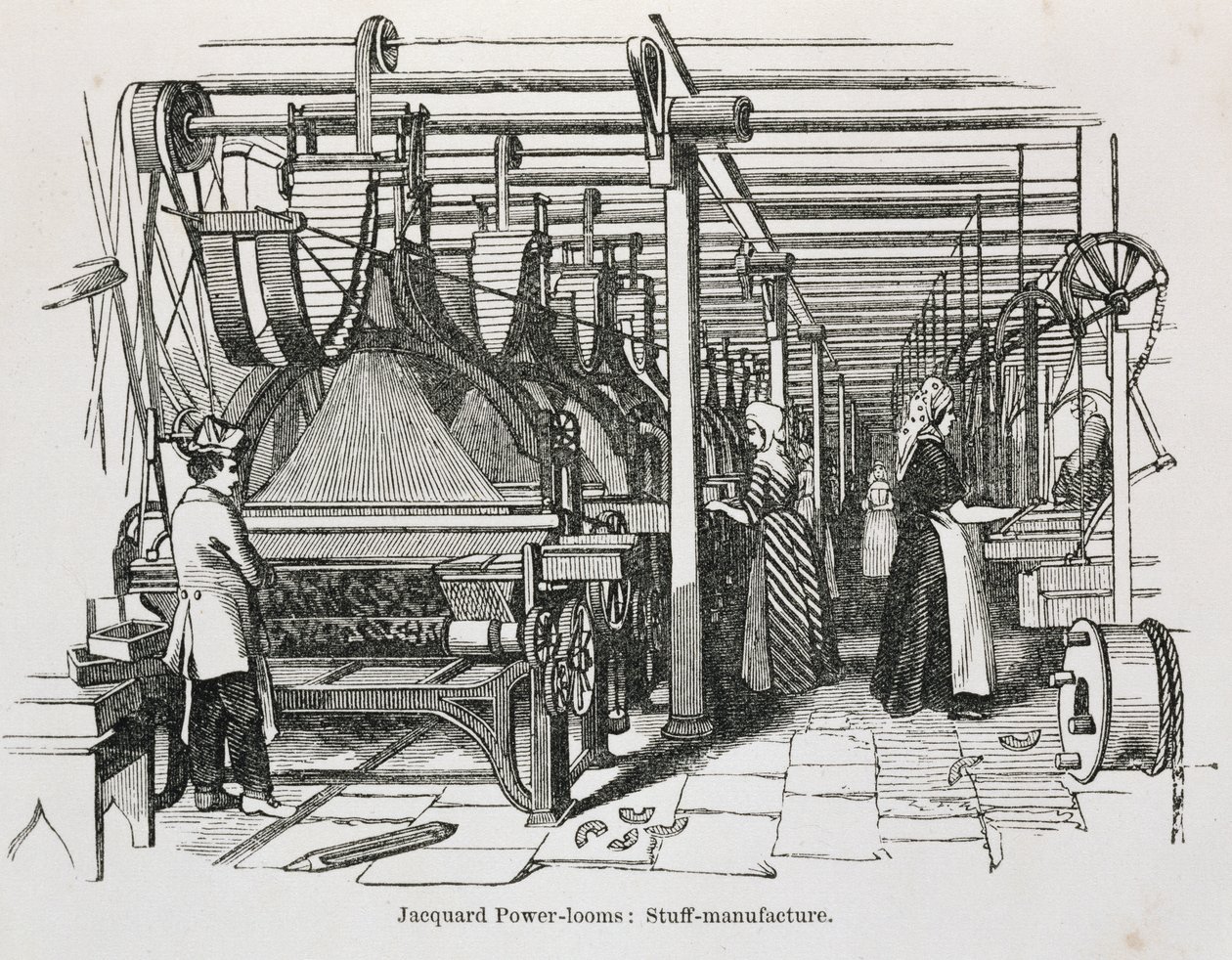 Jacquard Power Looms tekijältä English School