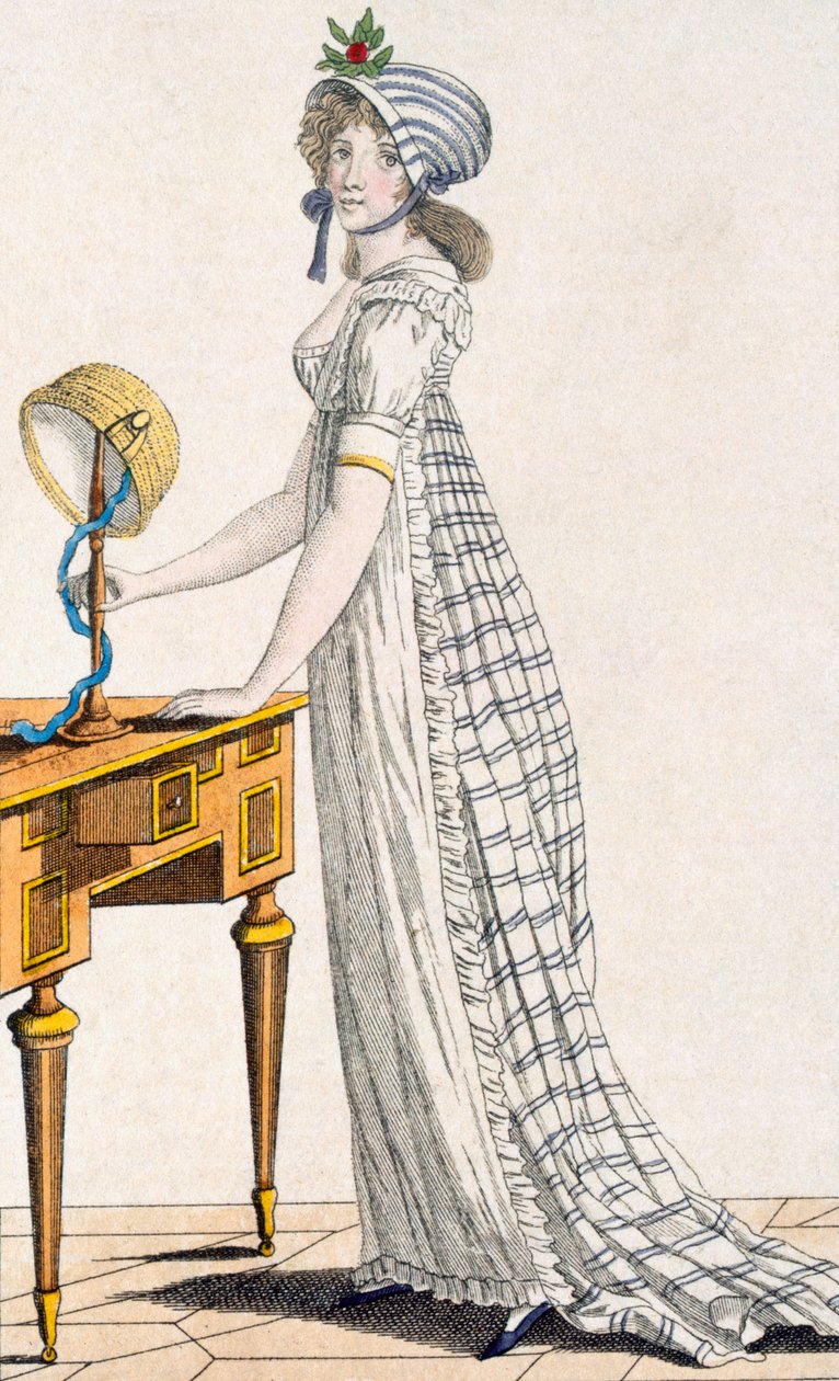 Paris-mekko, Ladys Magazine, 1802 tekijältä English School