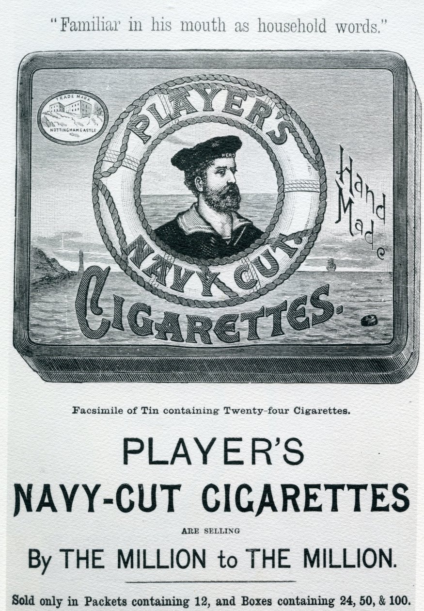Players Navy Cut Cigarettes, 20th Century tekijältä English School