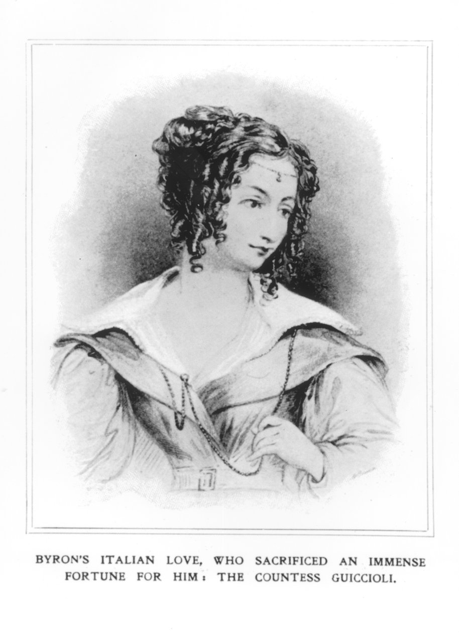 Kreivitär Guicciolin muotokuva (1800-73) tekijältä English School