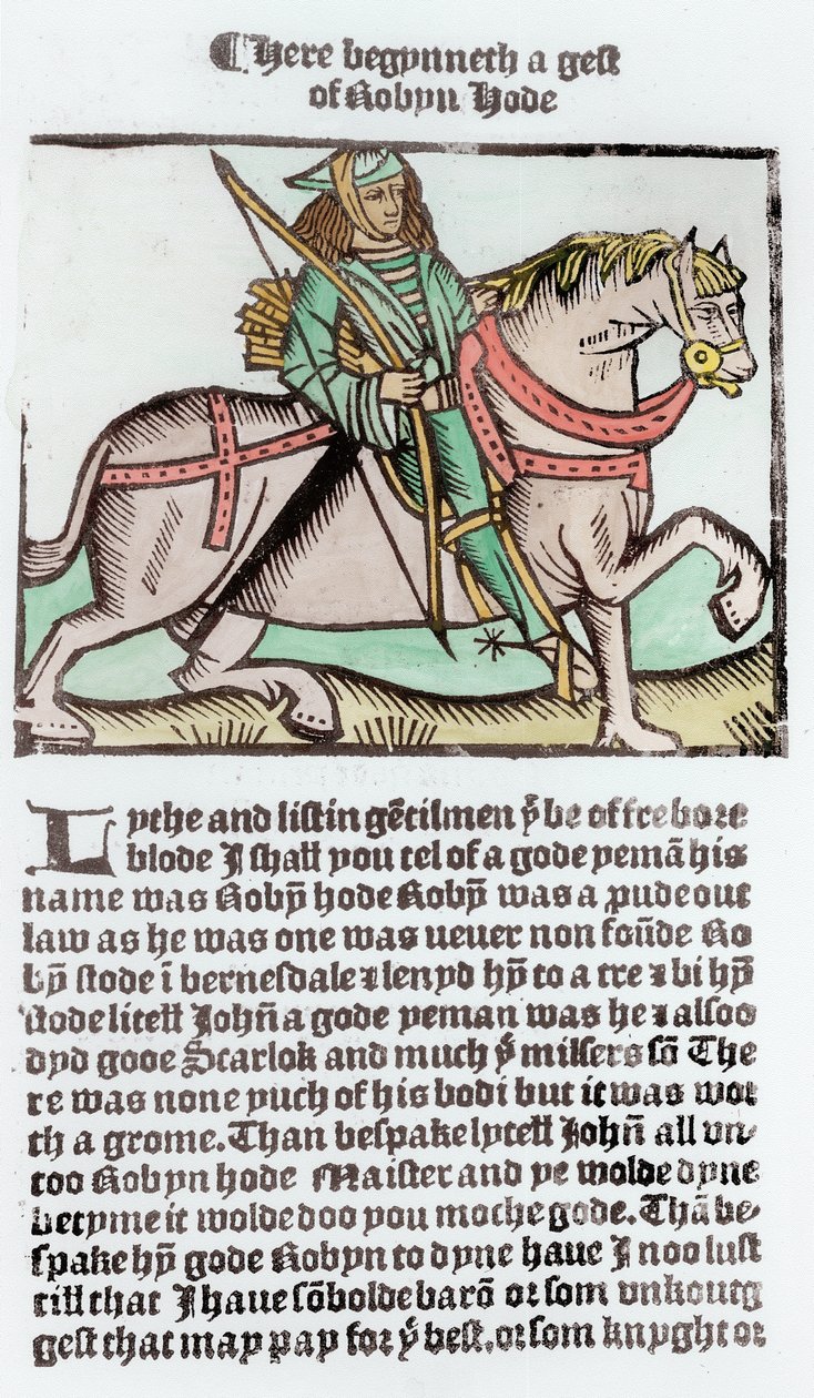 Robin Hood (myöhempi väritys) tekijältä English School