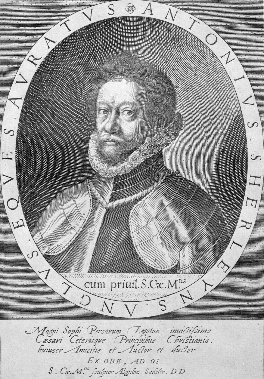 Sir Anthony Sherley (kaiverrus) tekijältä English School