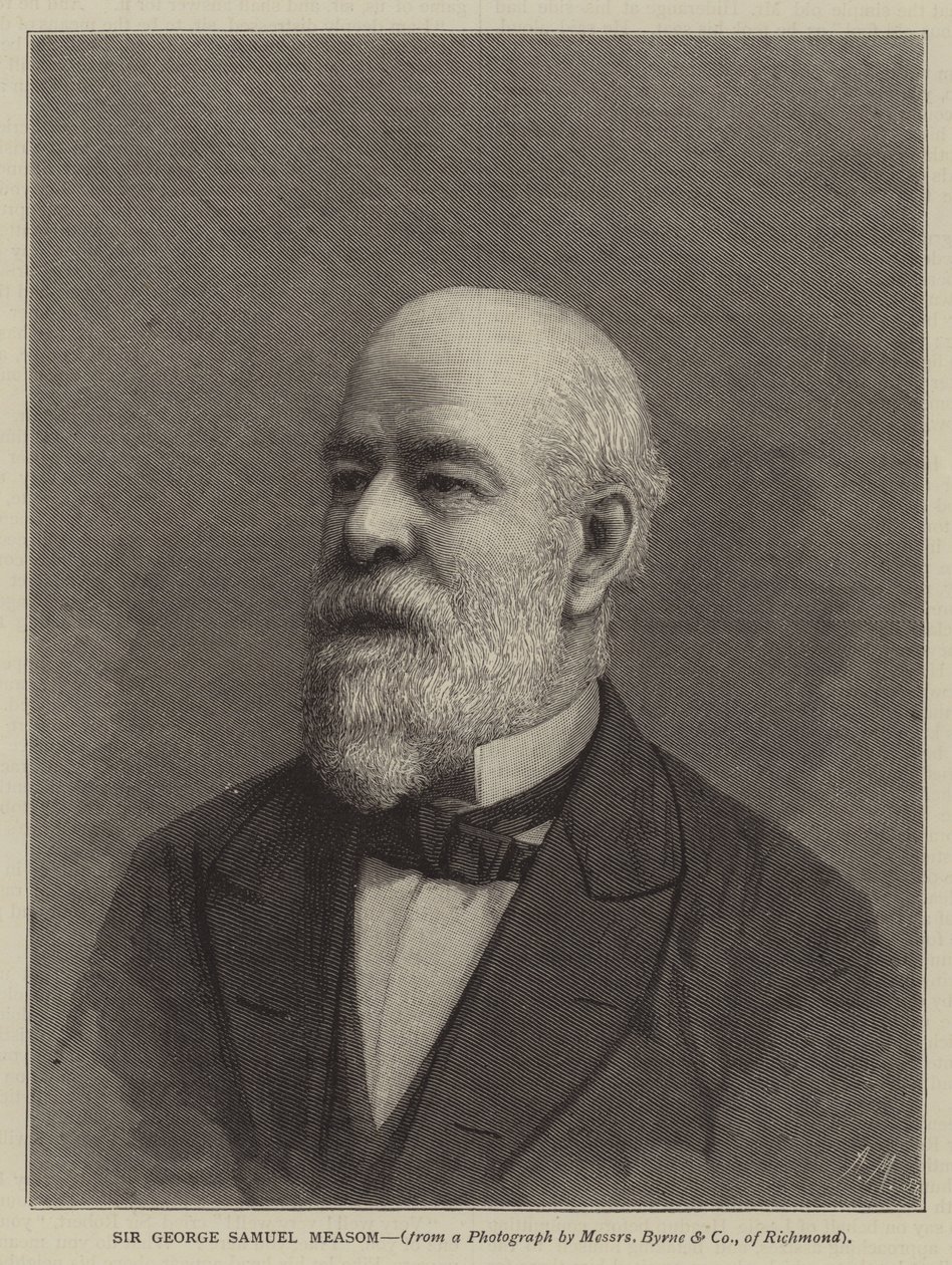 Sir George Samuel Measom (kaiverrus) tekijältä English School
