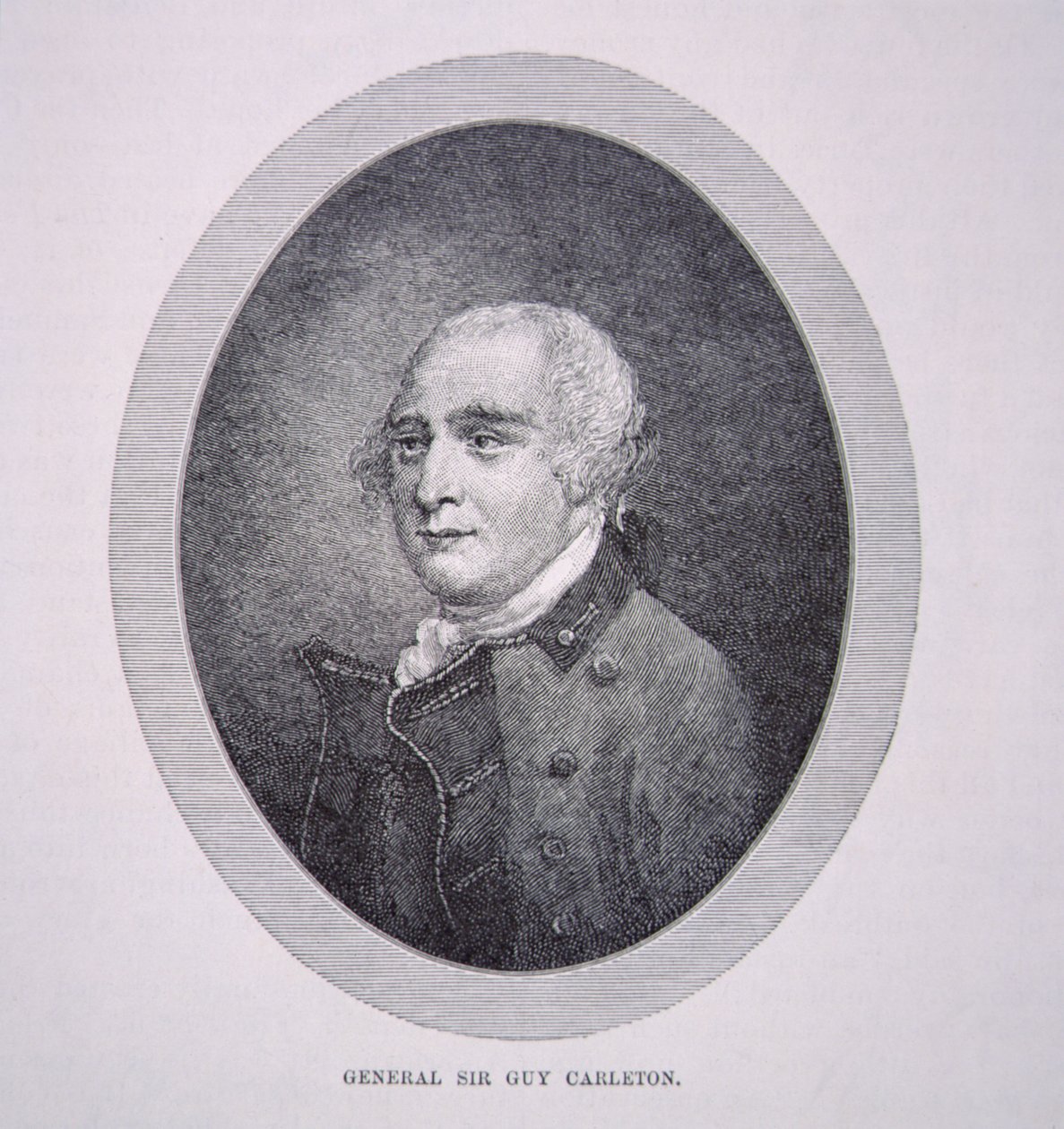 Sir Guy Carleton (litho) tekijältä English School