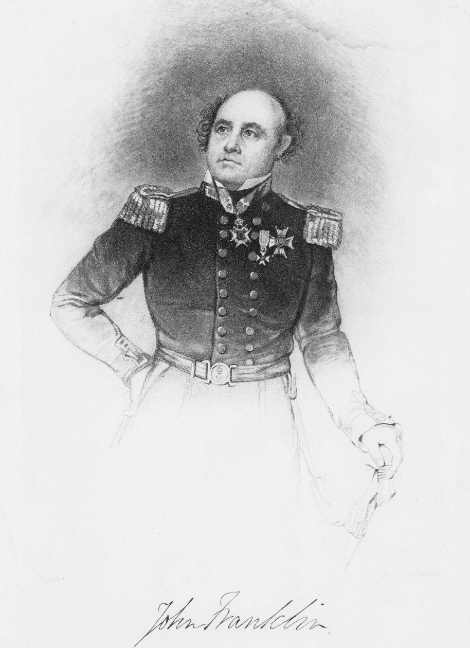 Sir John Franklin (kaiverrus) tekijältä English School