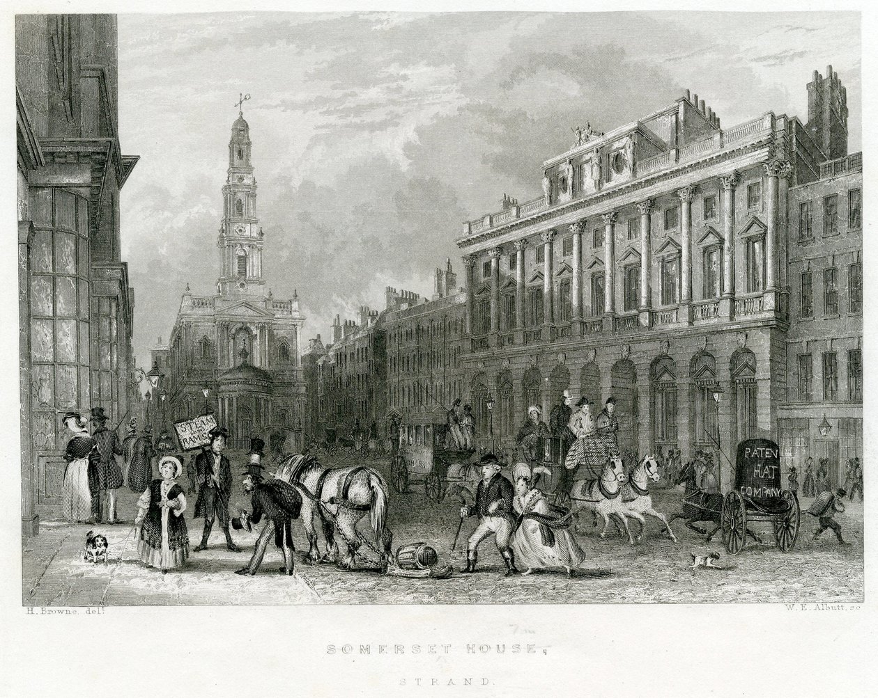 Somerset House, Strand tekijältä English School