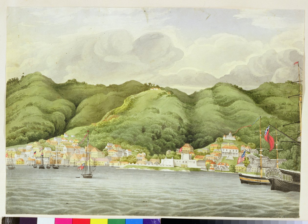 St. Thomas, n. 1832 (wc paperilla) tekijältä English School