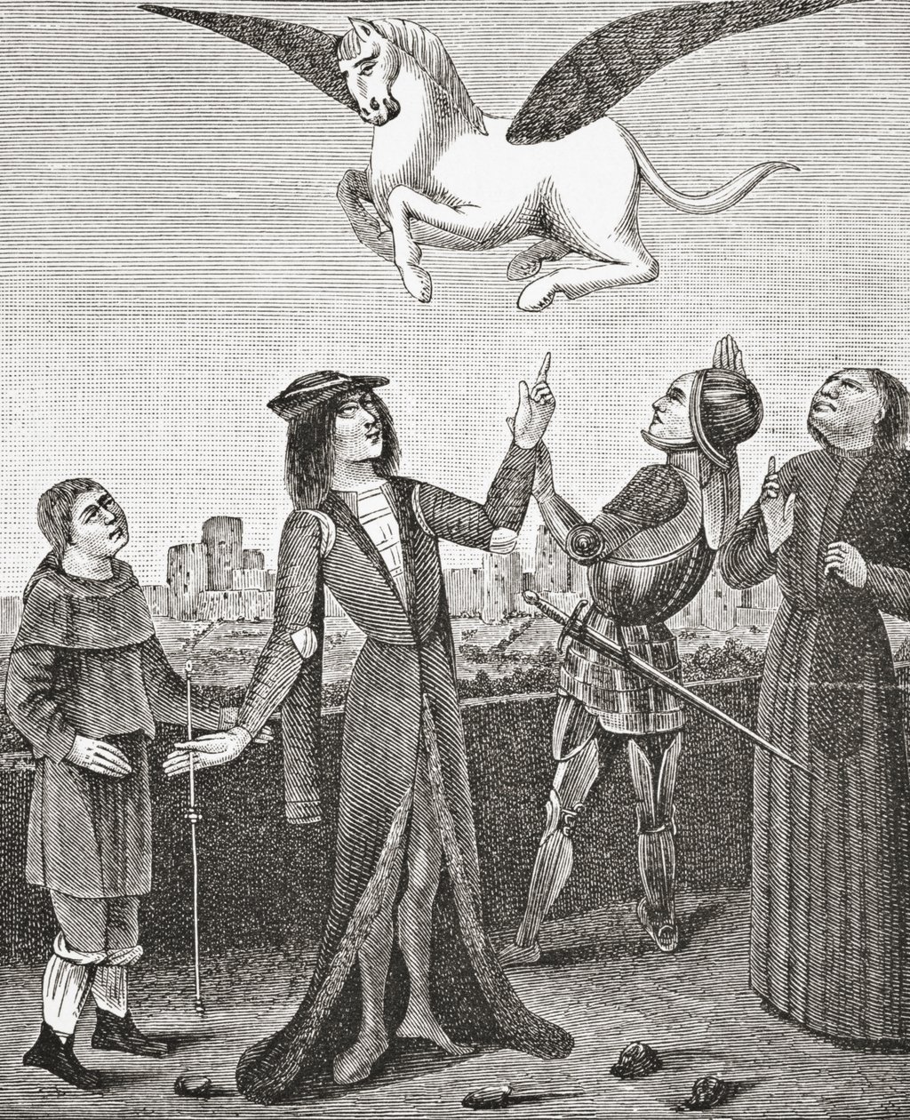 Hevonen Pegasus, 1878 tekijältä English School