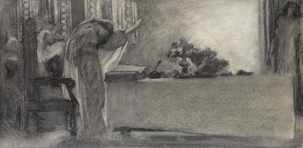 The Spell, n. 1870 (hiili paperilla) tekijältä English School