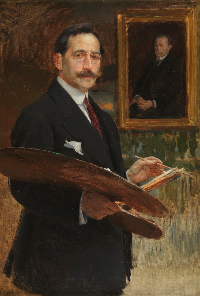 Autorretrato Omakuva tekijältä Enrique Simonet