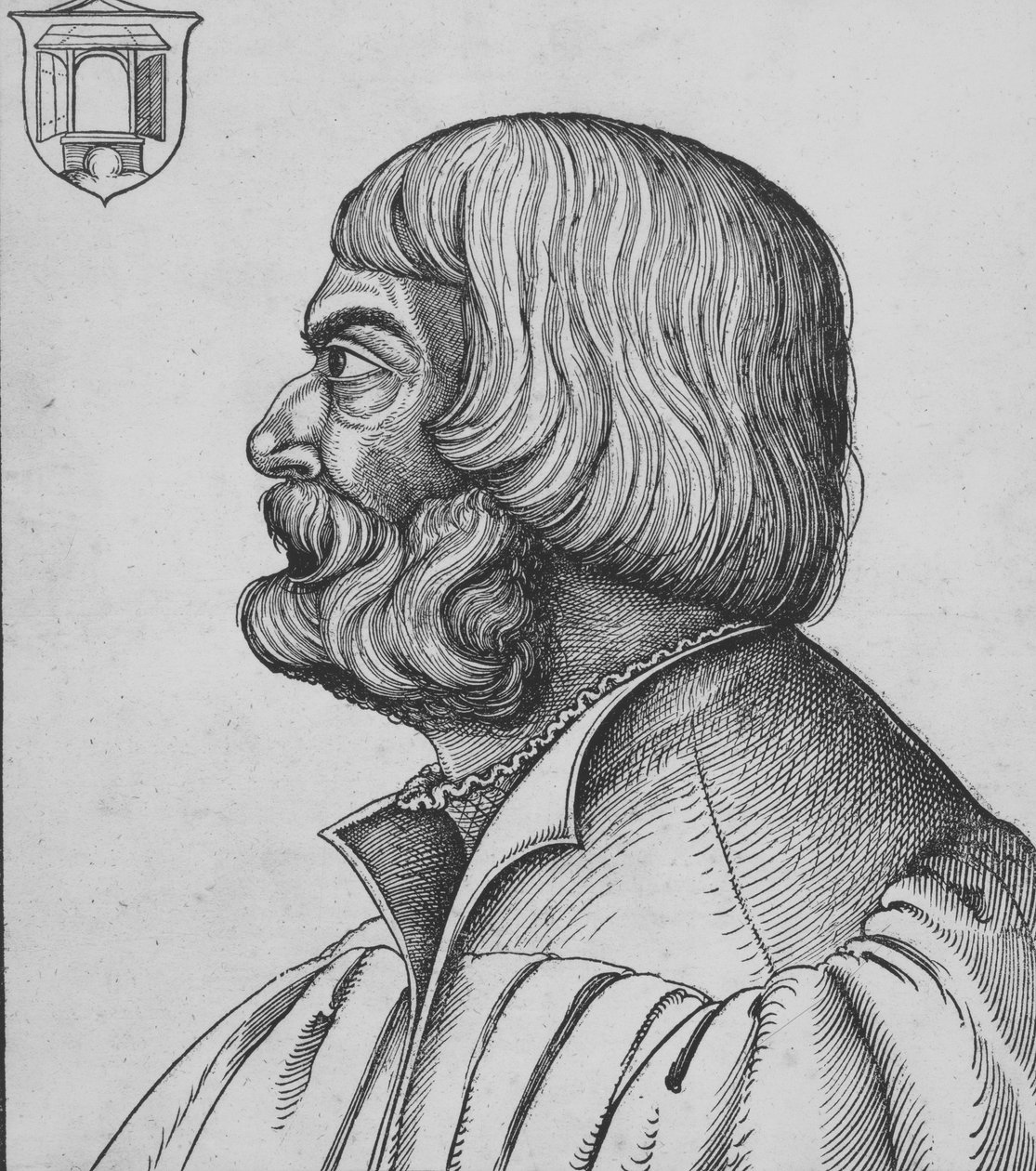Dürerin muotokuva, 1500-luvun alku. tekijältä Erhard Schon