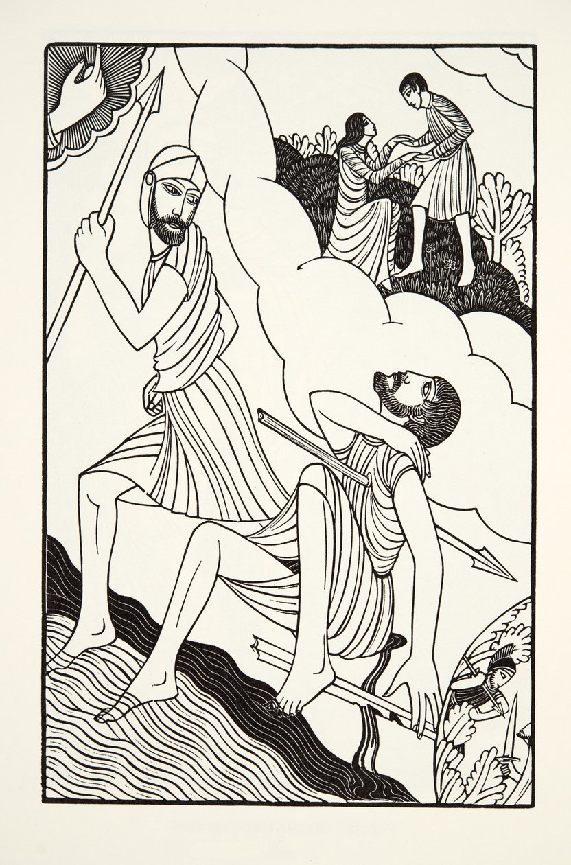 Troiluksen kuolema tekijältä Eric Gill