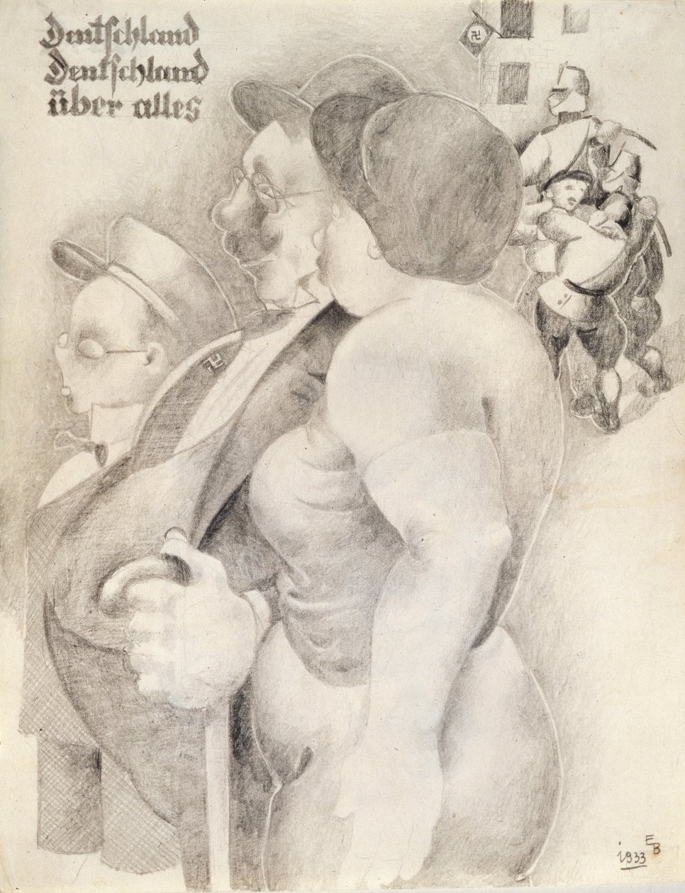 "Saksa, Saksa ennen kaikkea", 1933. tekijältä Erich Borchert