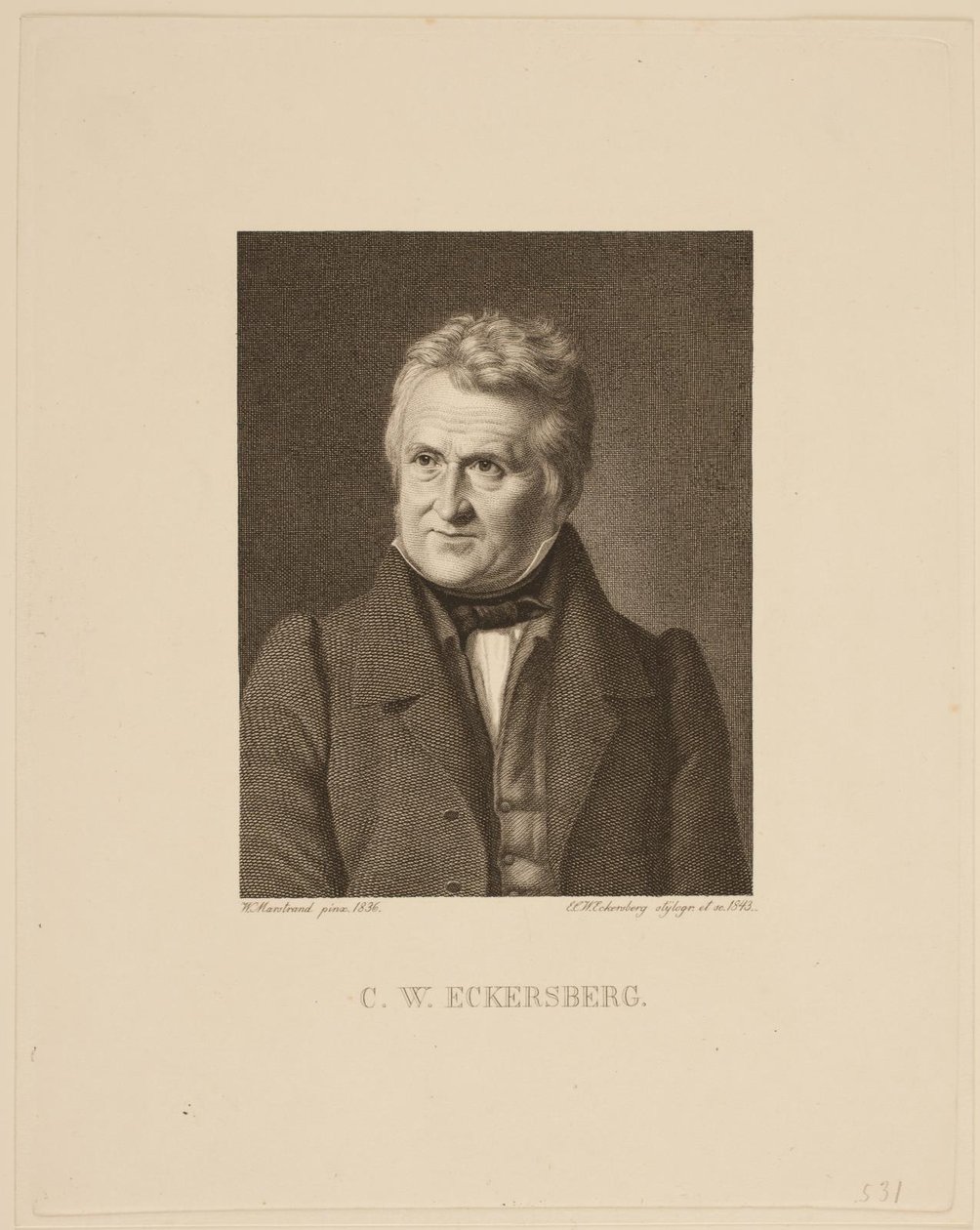C. W. Eckersberg tekijältä Erling Eckersberg