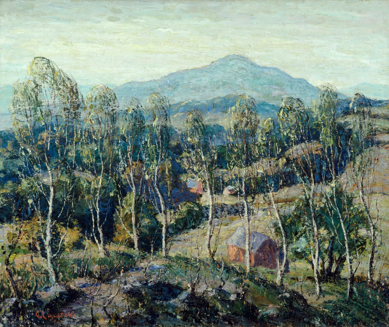 New England Birches tekijältä Ernest Lawson