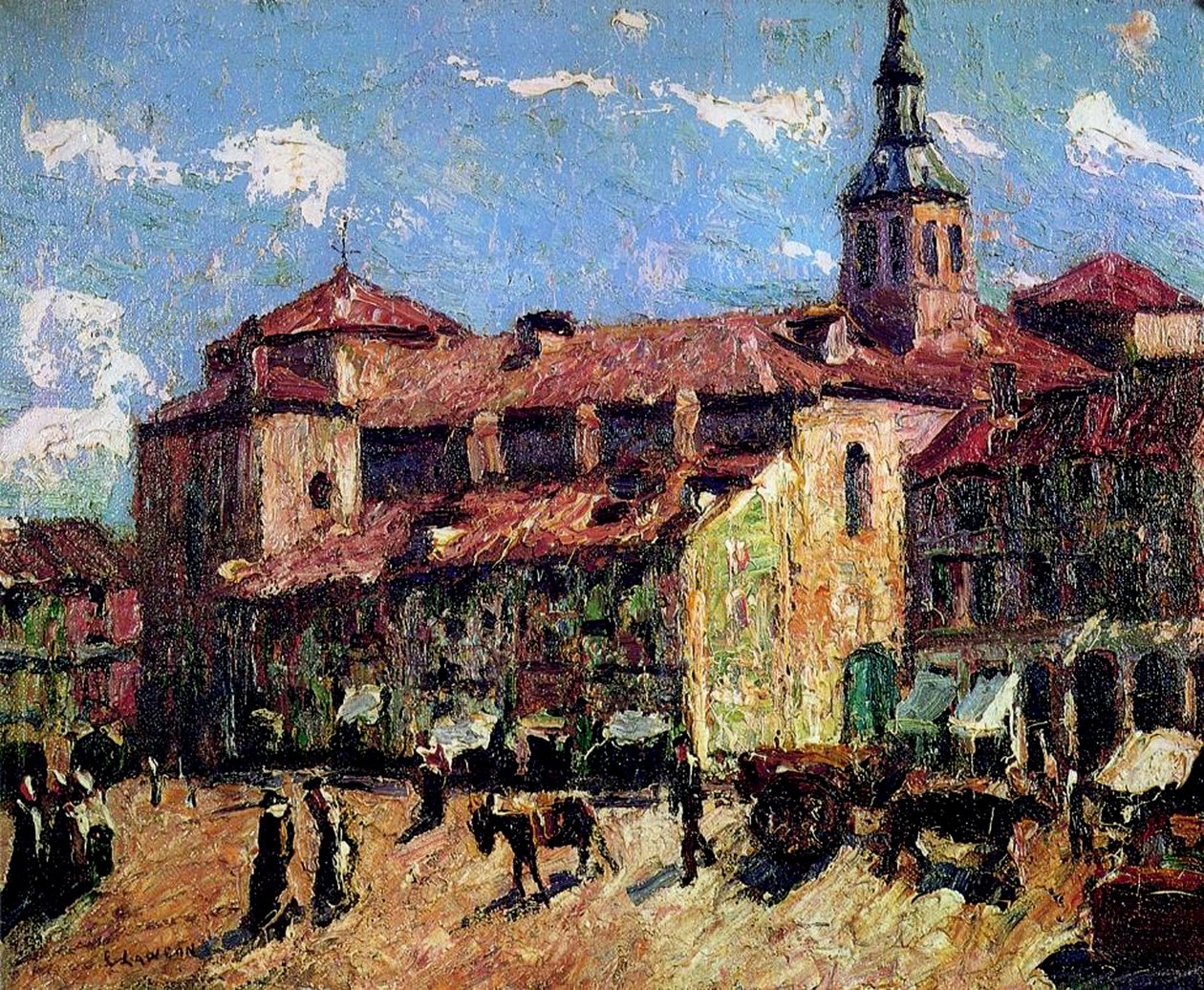 Segovia, Espanja, n. 1916-1917 tekijältä Ernest Lawson