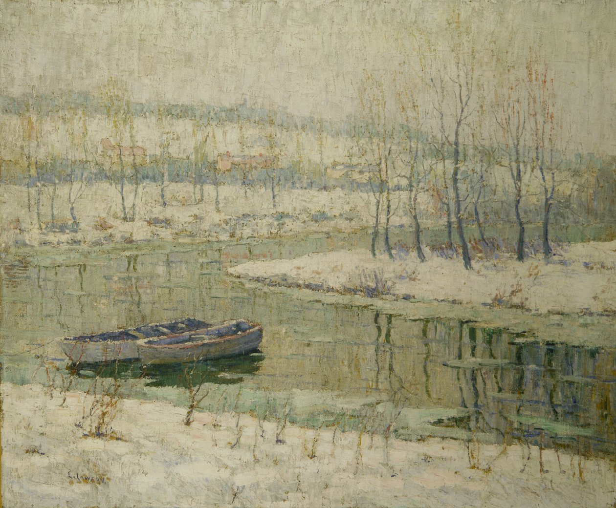 Kevään sula tekijältä Ernest Lawson