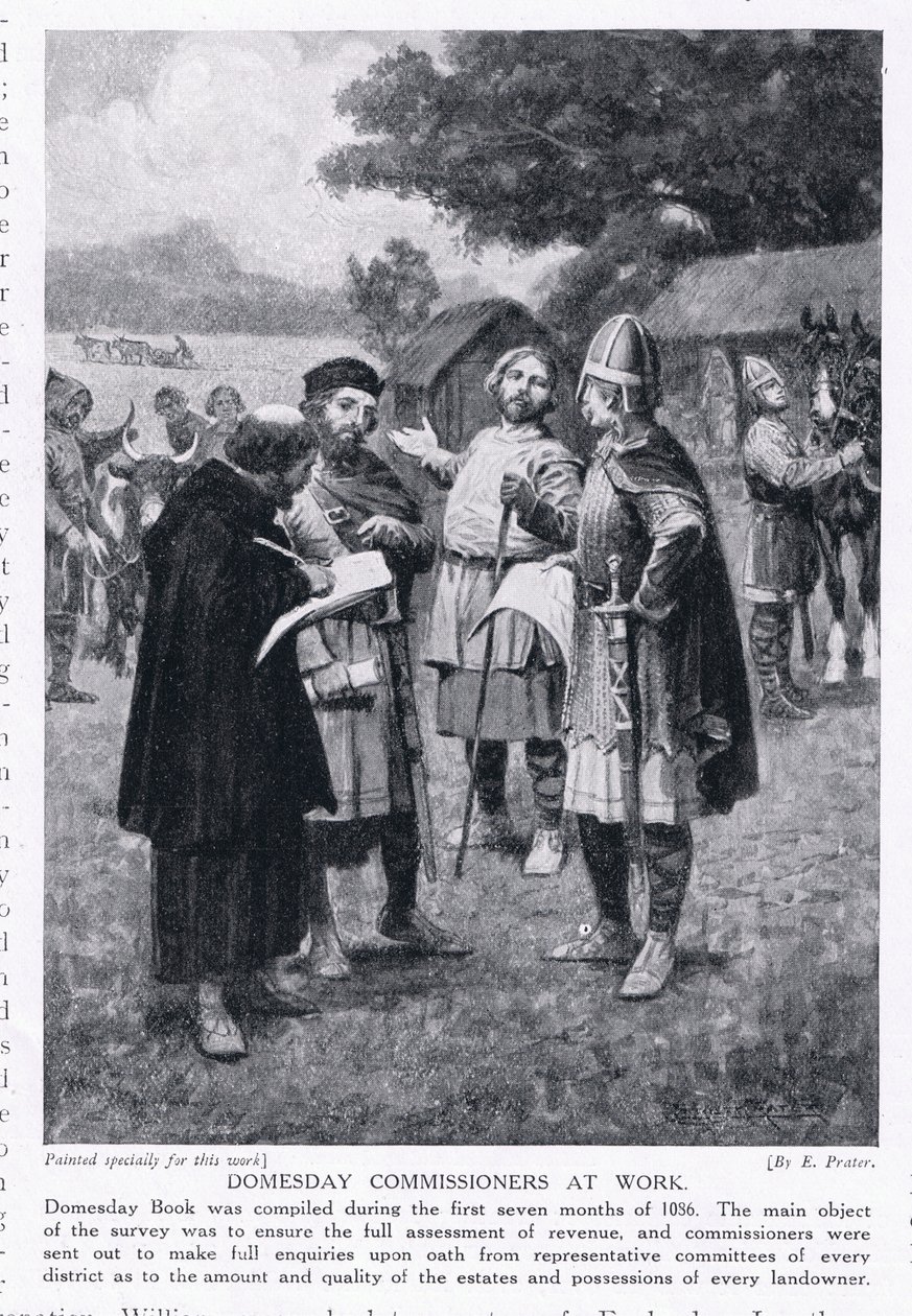 Kotipäiväkomissaarit töissä AD1086, 1920-luku tekijältä Ernest Prater