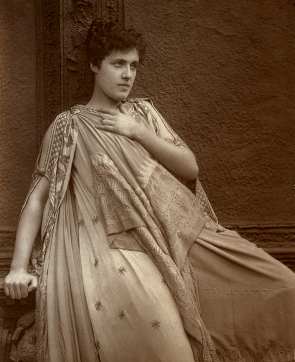 Julia Neilson, brittiläinen näyttelijä, 1888. tekijältä Ernest Barraud