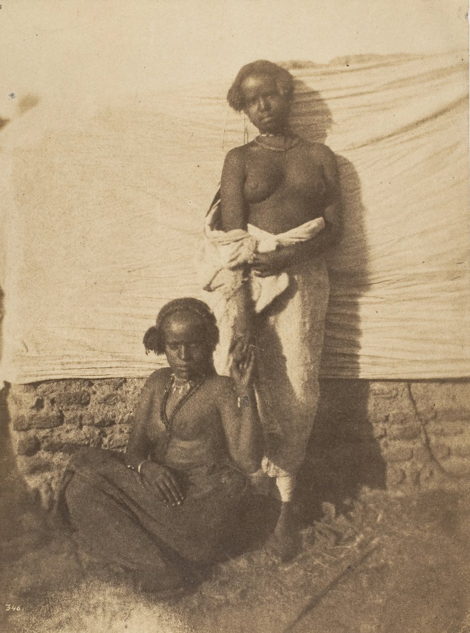 [Kaksi naista], 1852. tekijältä Ernest Benecke