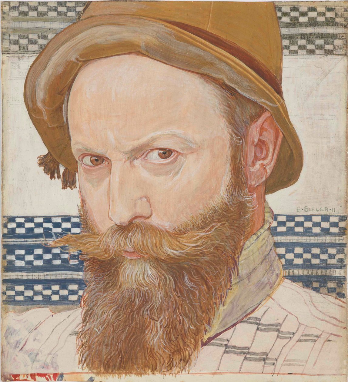 Omakuva, 1911. tekijältä Ernest Bieler